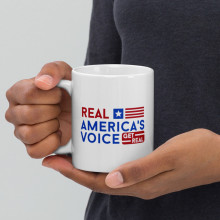 RAV Get Real White glossy mug
