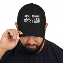 Made in America GET REAL Distressed Dad Hat