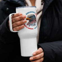 RAV EAGLE Travel mug with a handle
