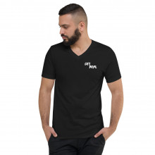 RAV front and back logo Unisex Short Sleeve V-Neck T-Shirt